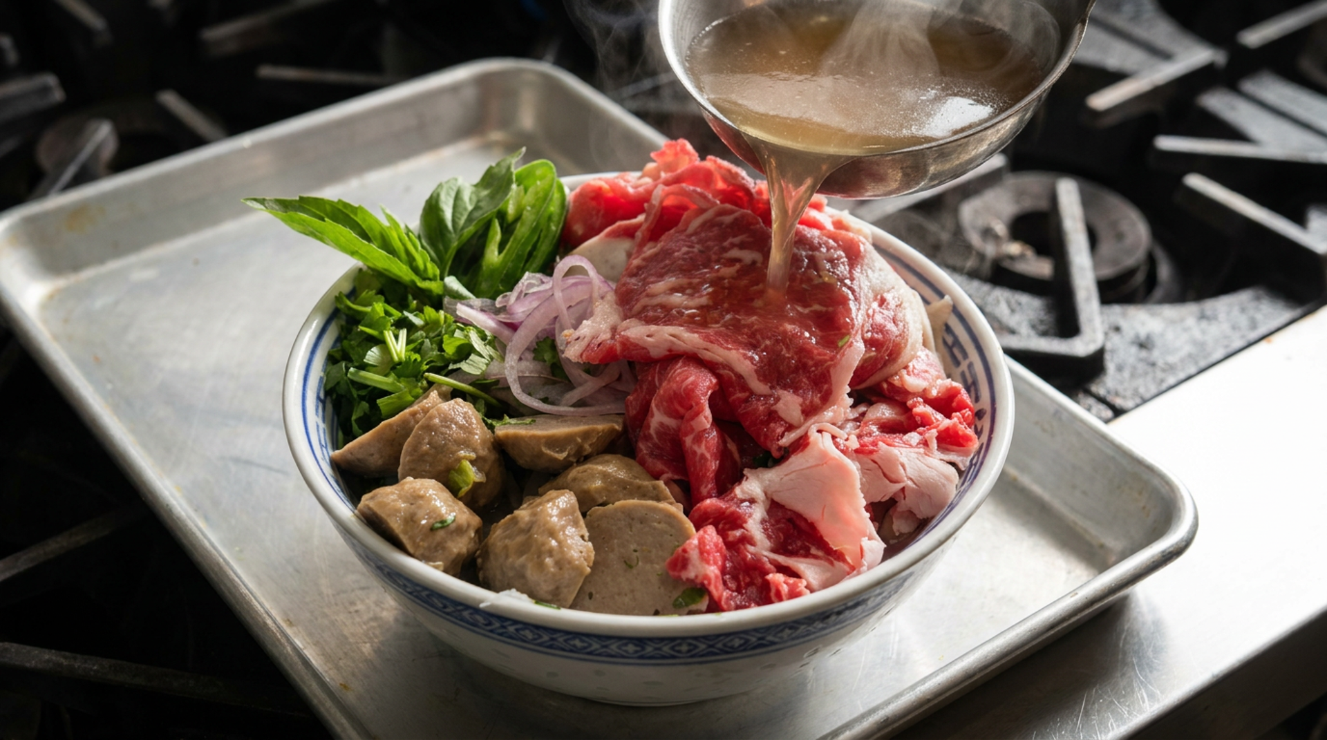 Pho, and our chili oil