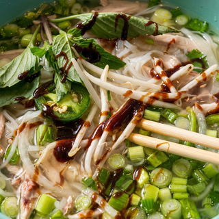 Phở Gà Đen / Dark Meat Chicken Noodle Soup
